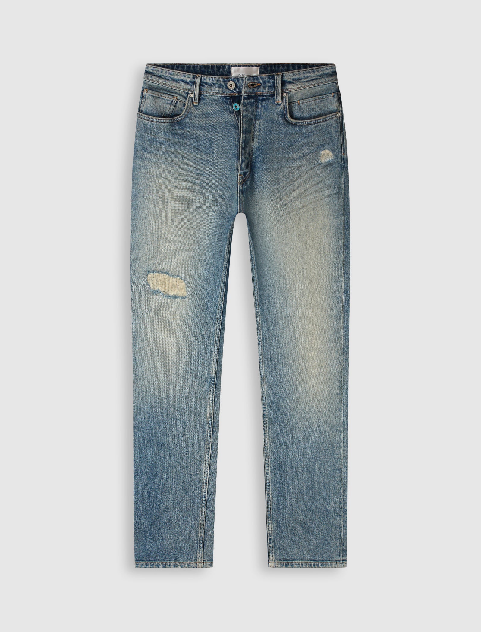 The Ryan Slim Fit Jeans | Denim Blue Green
