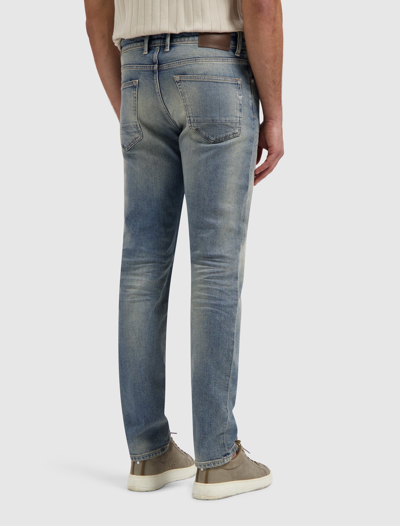 The Ryan Slim Fit Jeans | Denim Blue Green