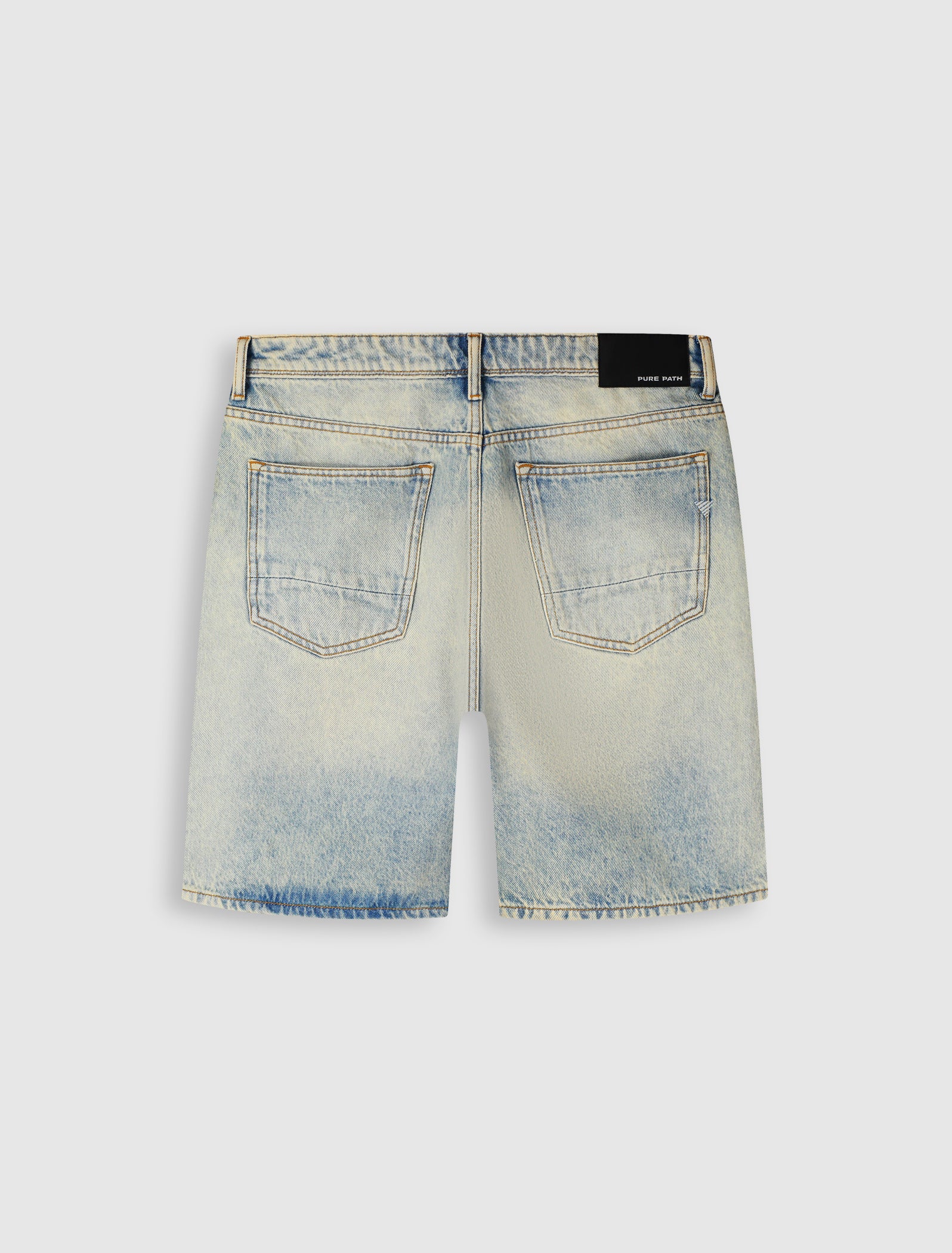 The Owen Regular Fit Short | Denim Blue Green