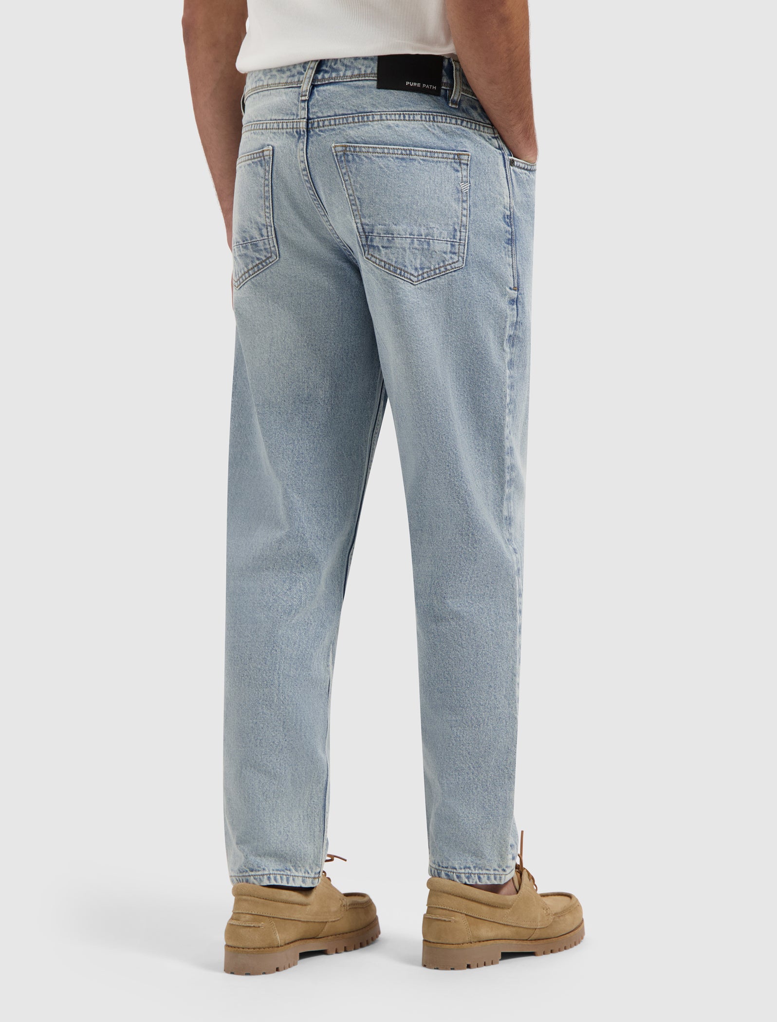 The Aiden Loose Fit Jeans | Denim Light Blue