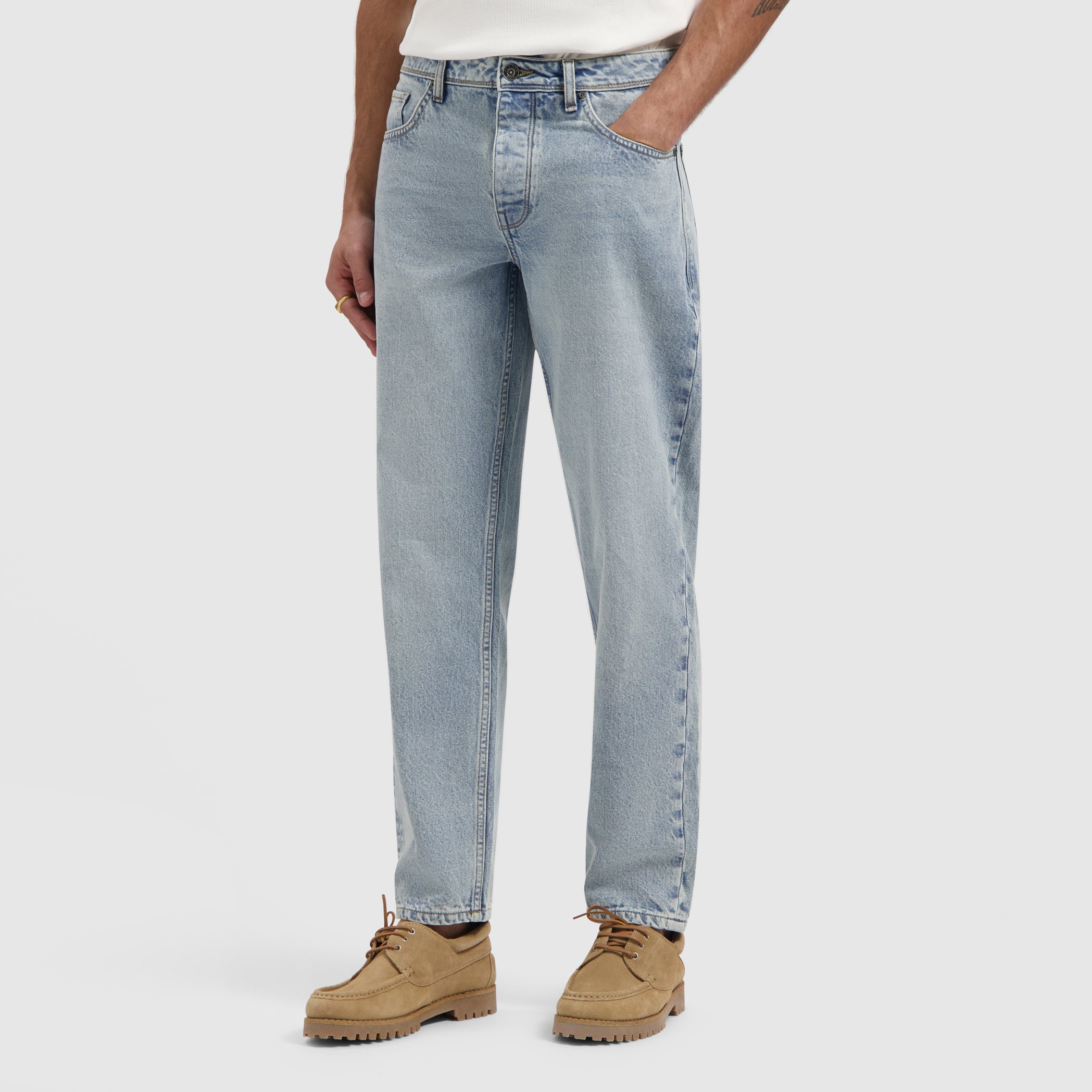 The Aiden Loose Fit Jeans | Denim Light Blue