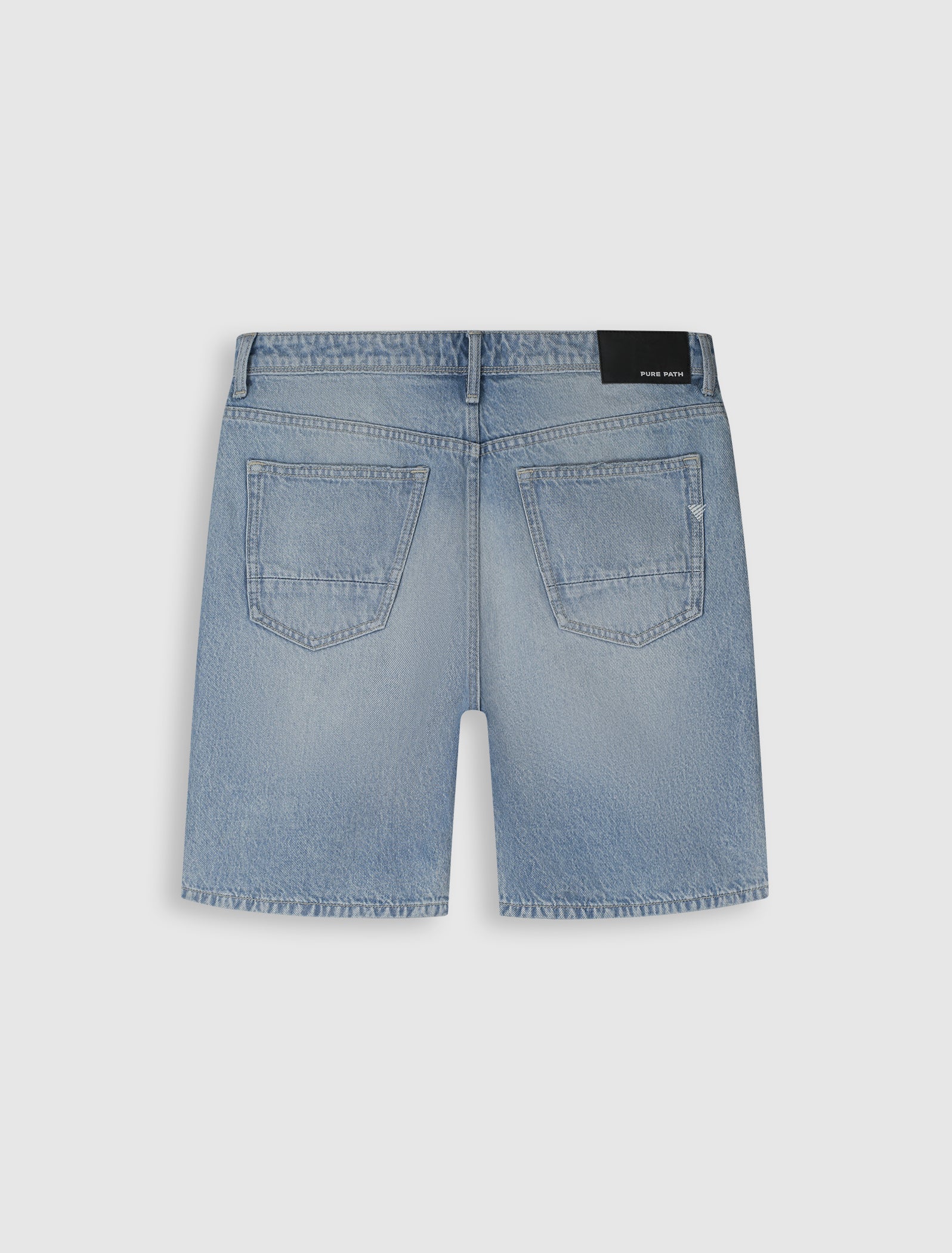The Owen Regular Fit Short | Denim Light Blue