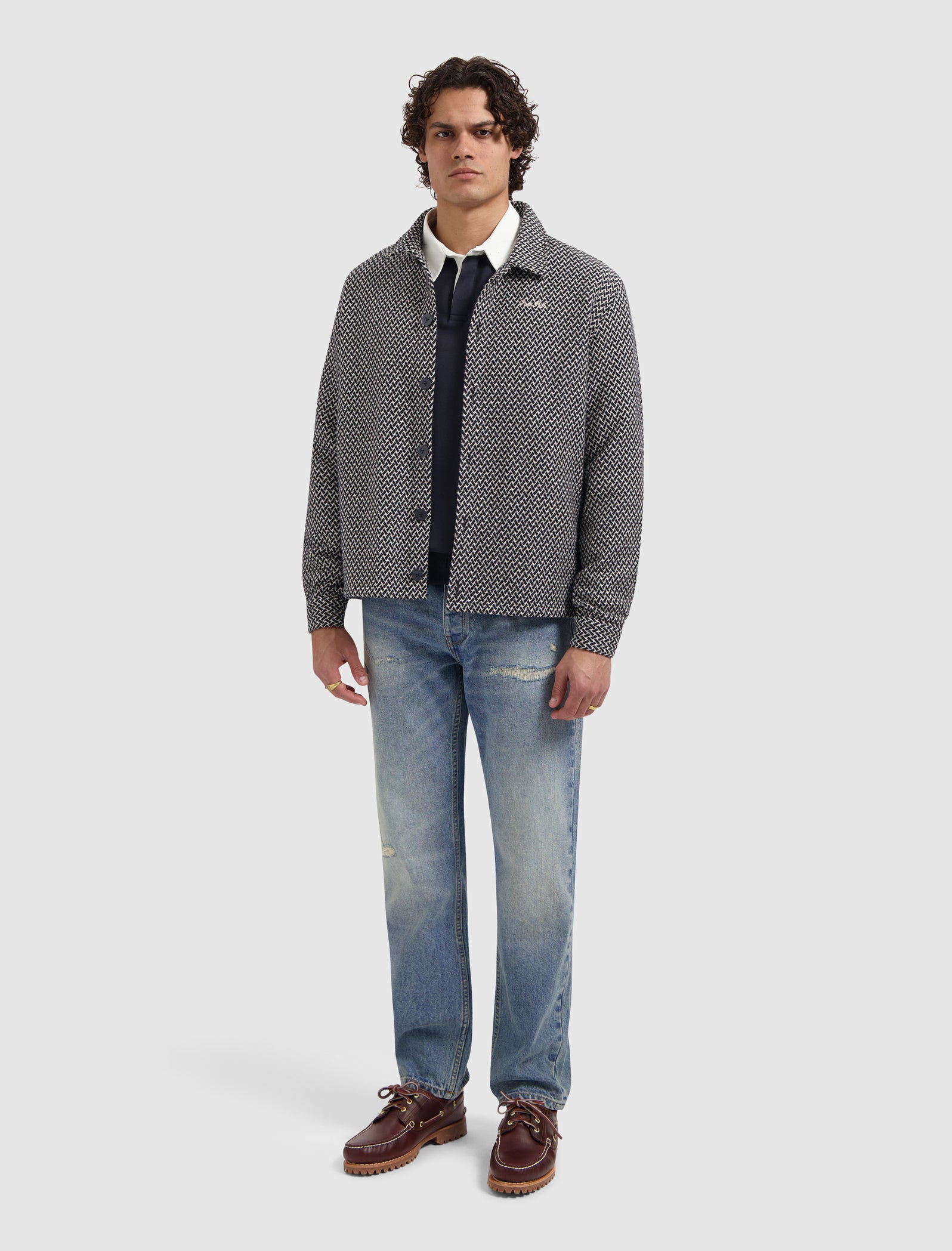 The Eric Regular Fit Jeans | Denim Blue Green