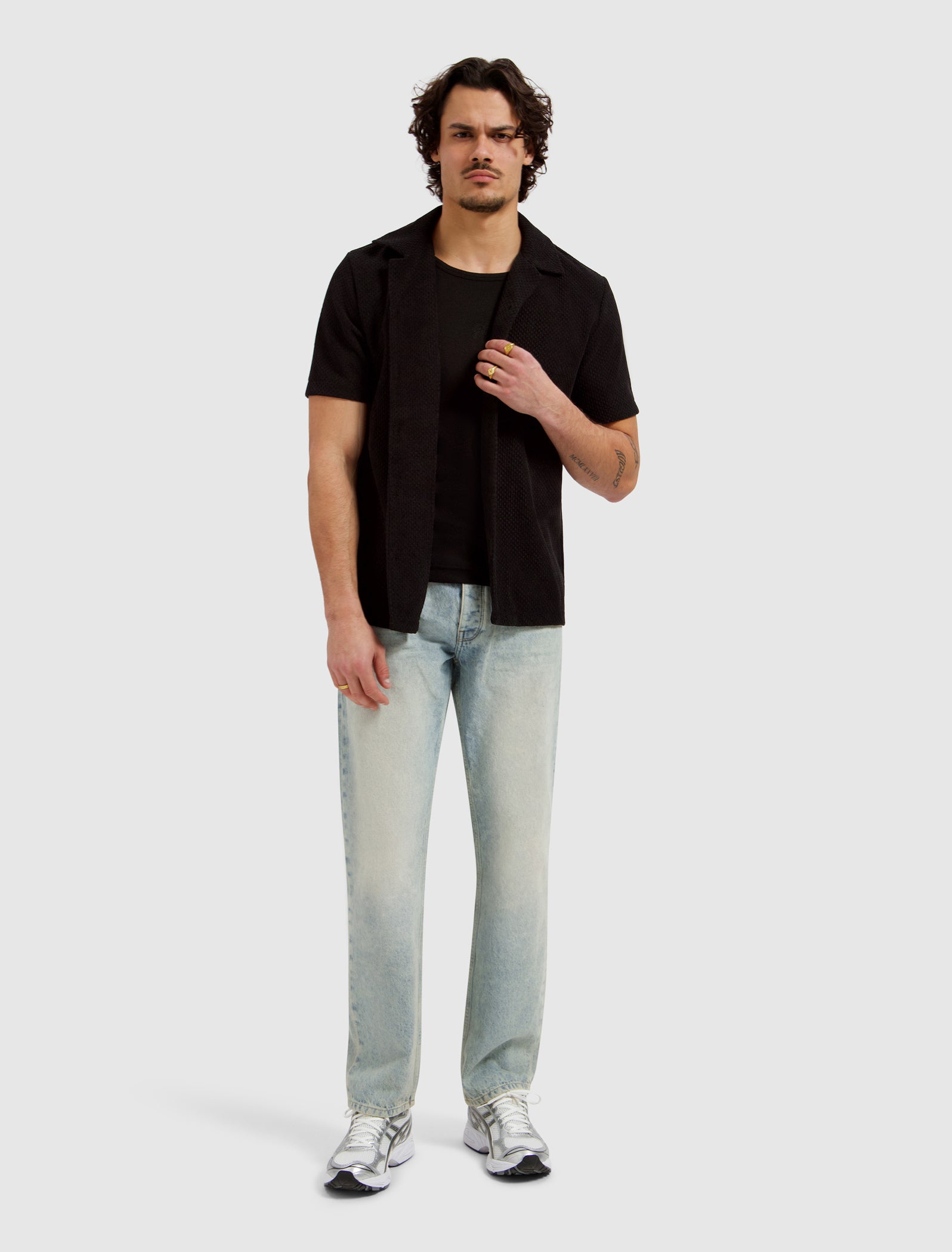 The Eric Regular Fit Jeans | Denim Blue Green