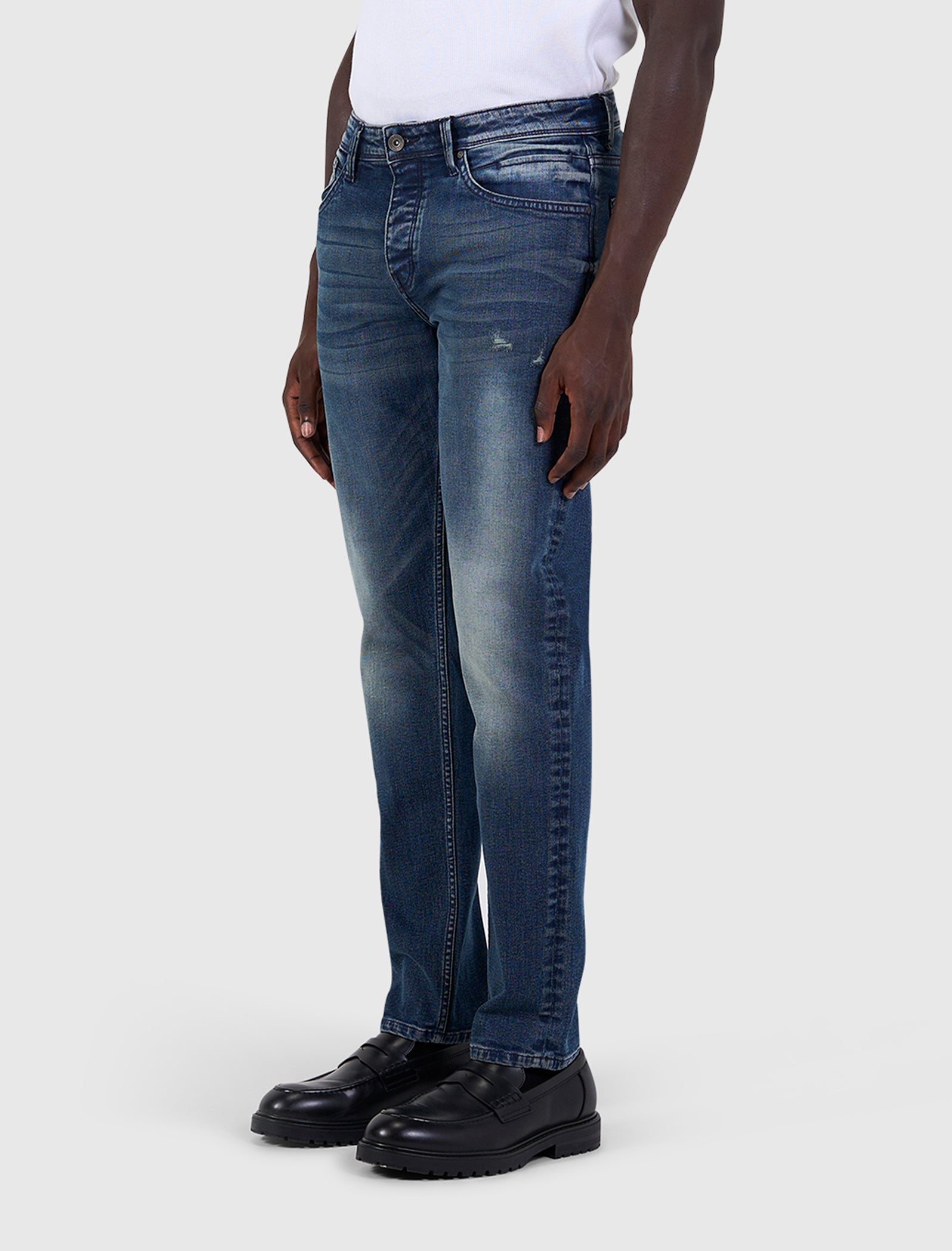 The Ryan Slim Fit Jeans | Denim Dark Blue