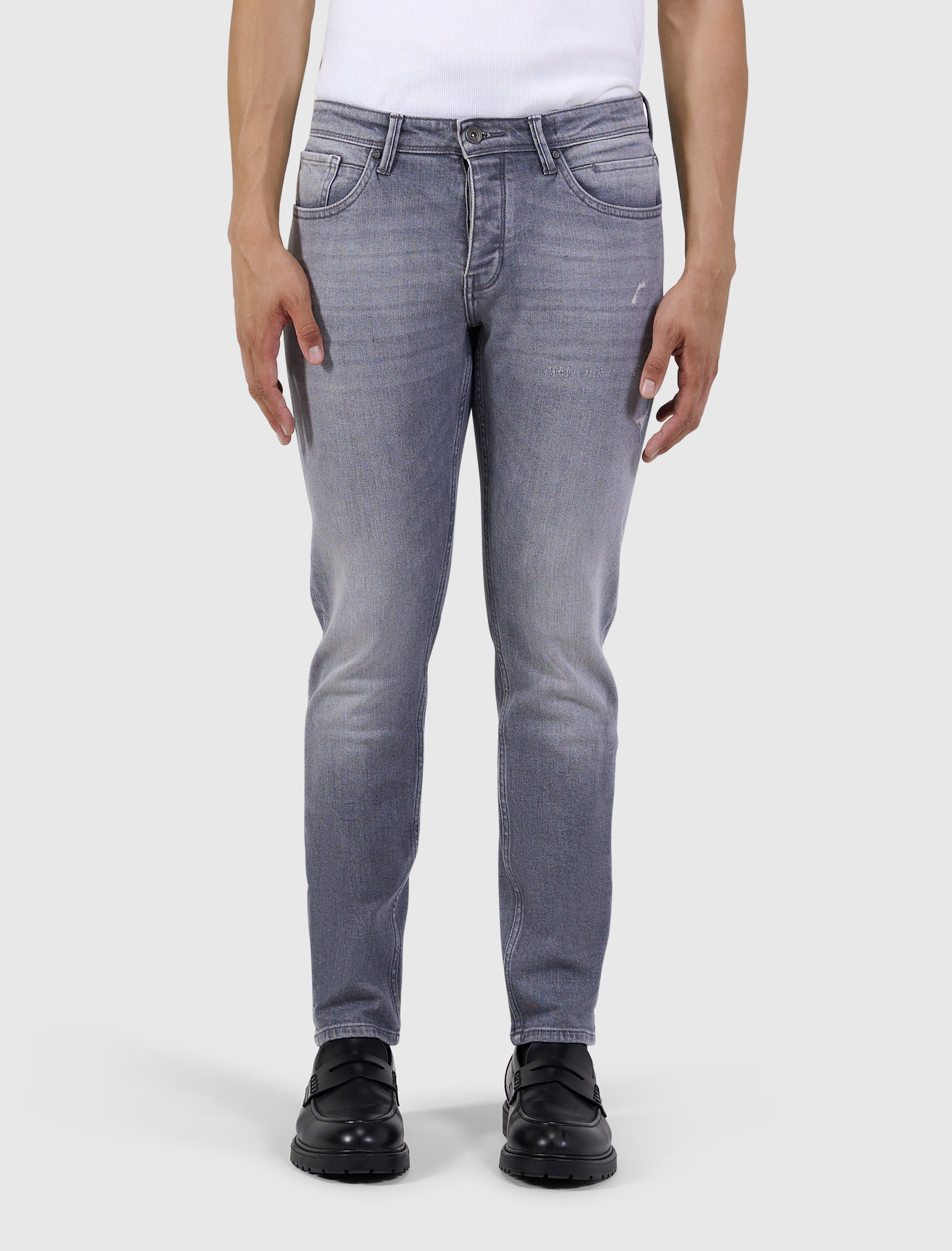 The Ryan Slim Fit Jeans | Denim Mid Grey