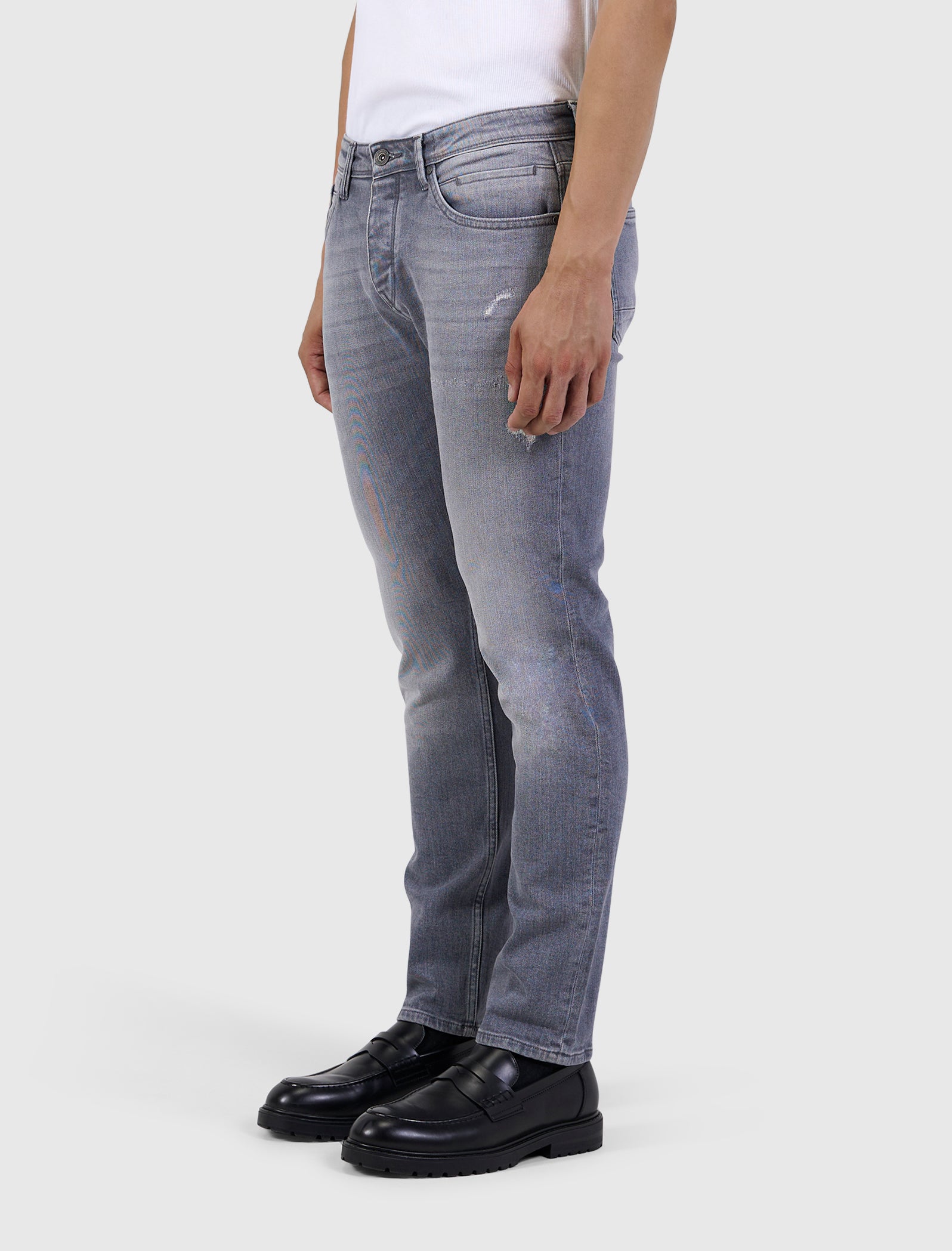 The Ryan Slim Fit Jeans | Denim Mid Grey