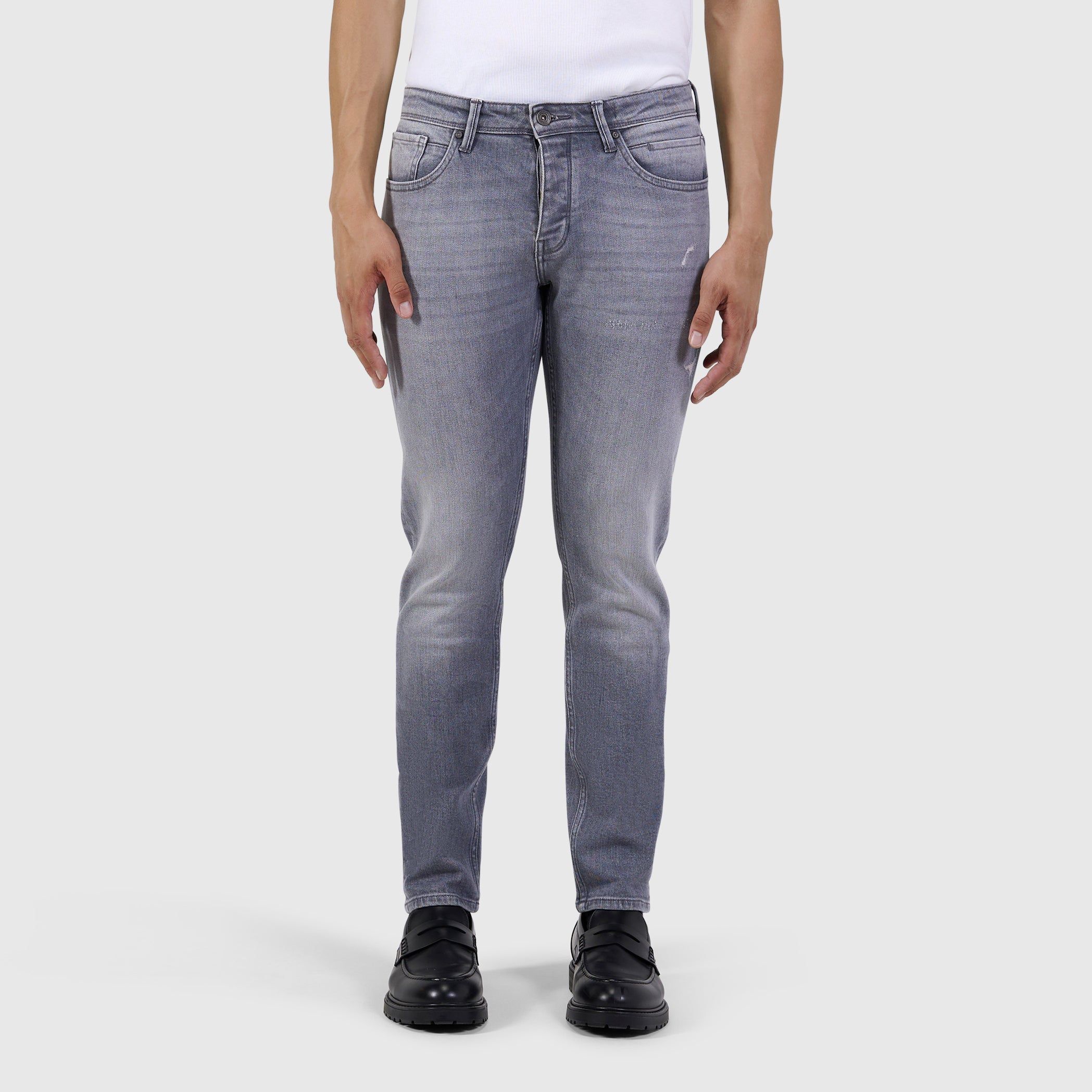 The Ryan Slim Fit Jeans | Denim Mid Grey