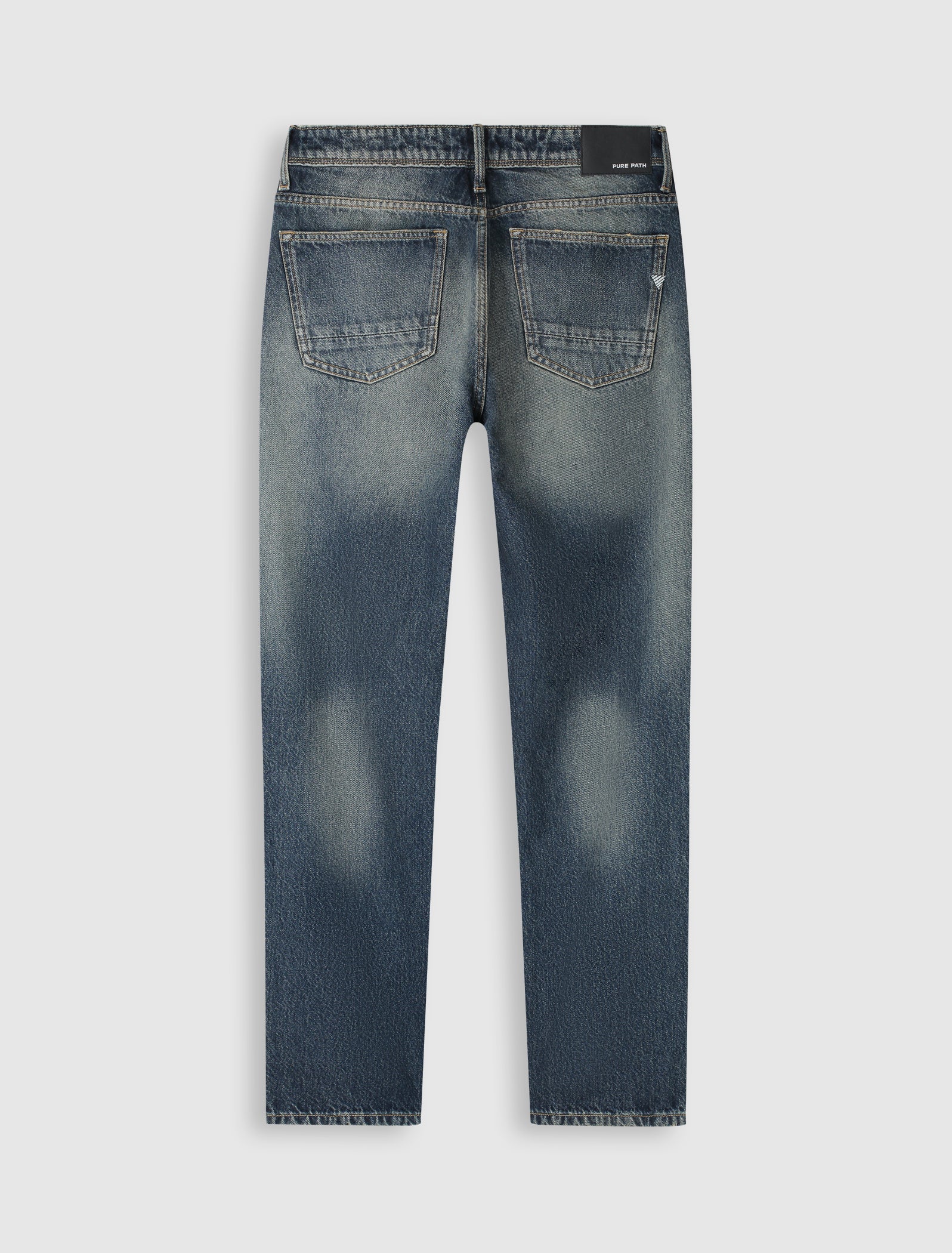 The Eric Regular Fit Jeans | Denim Blue Green