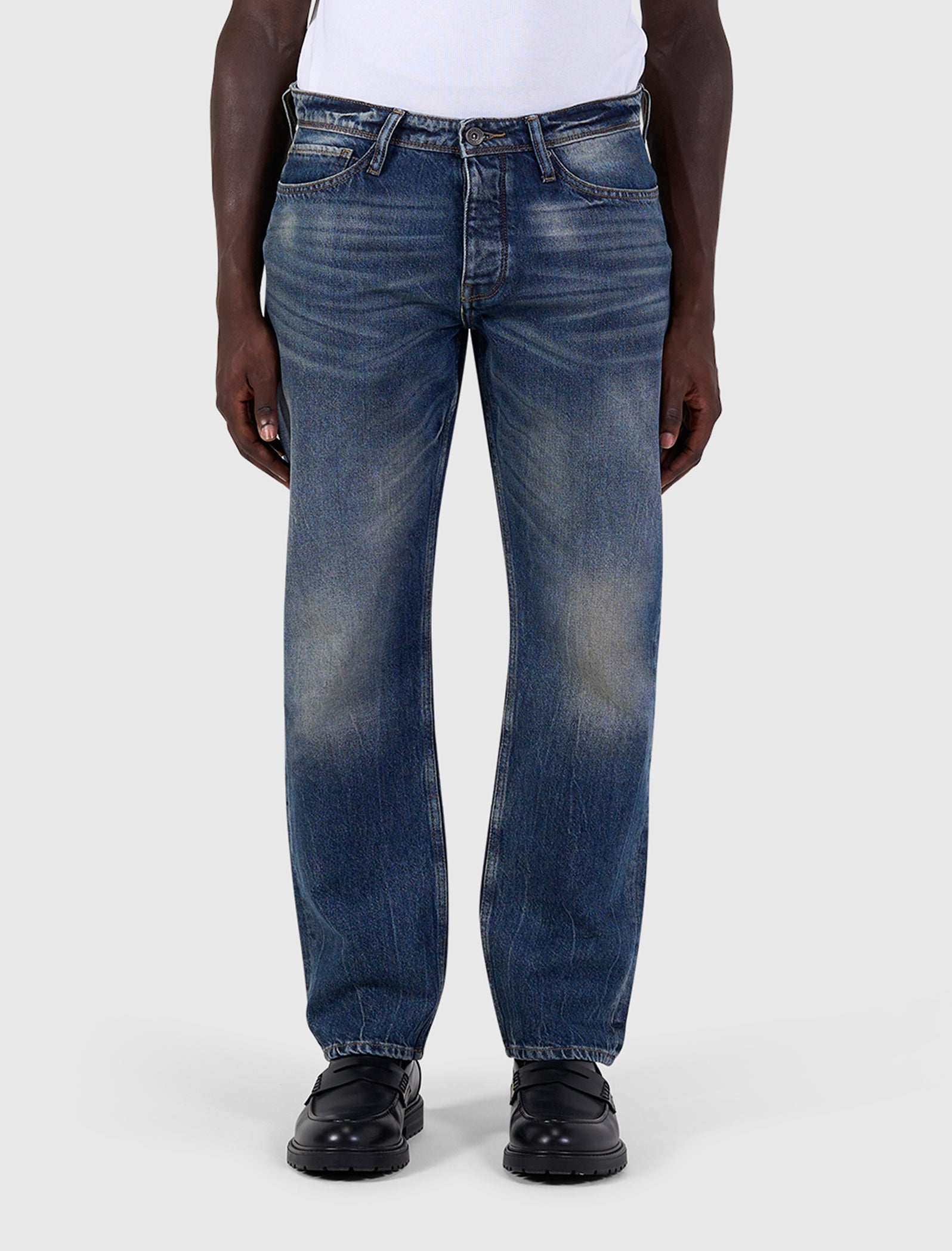The Eric Regular Fit Jeans | Denim Dark Blue