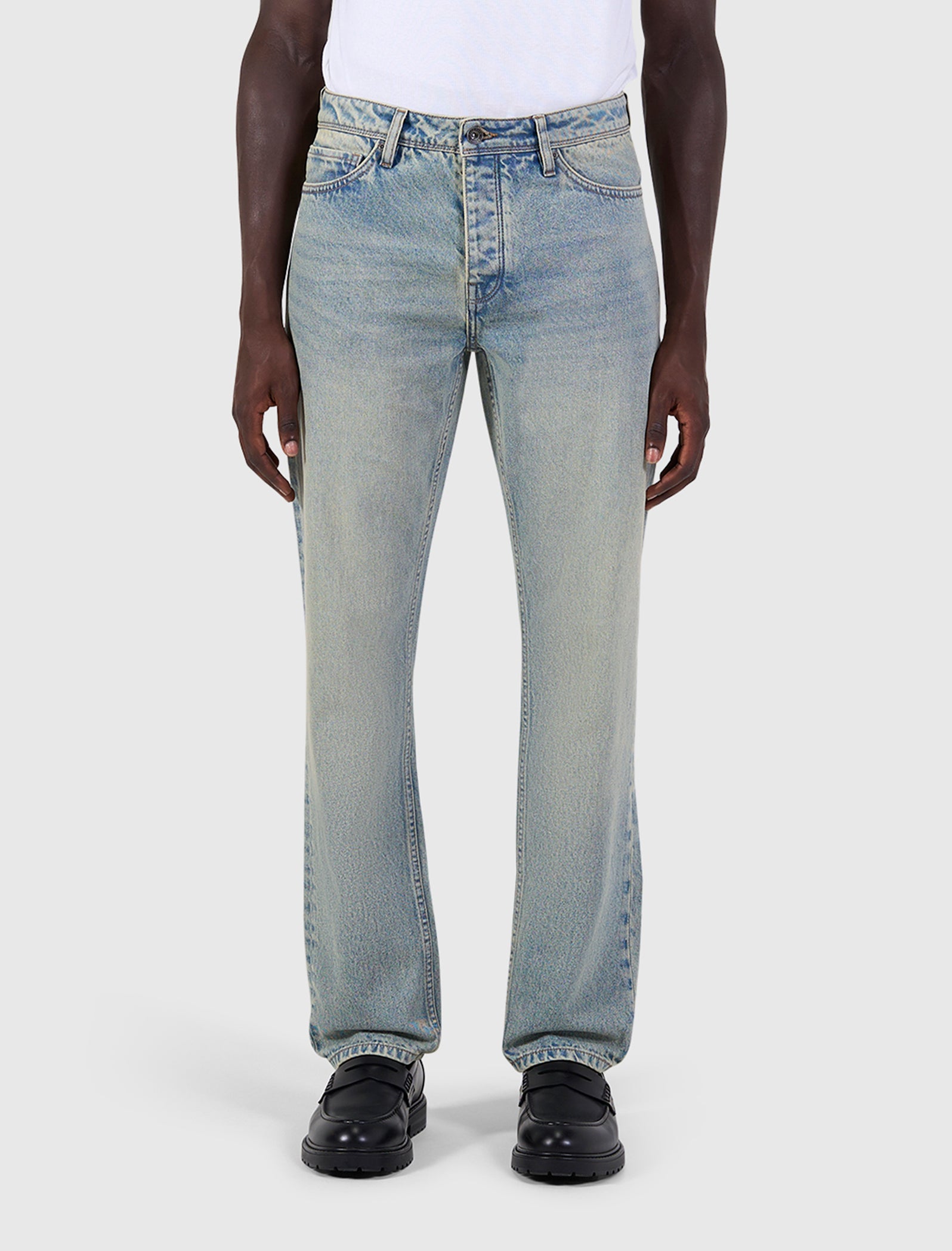 The Eric Regular Fit Jeans | Denim Blue Green