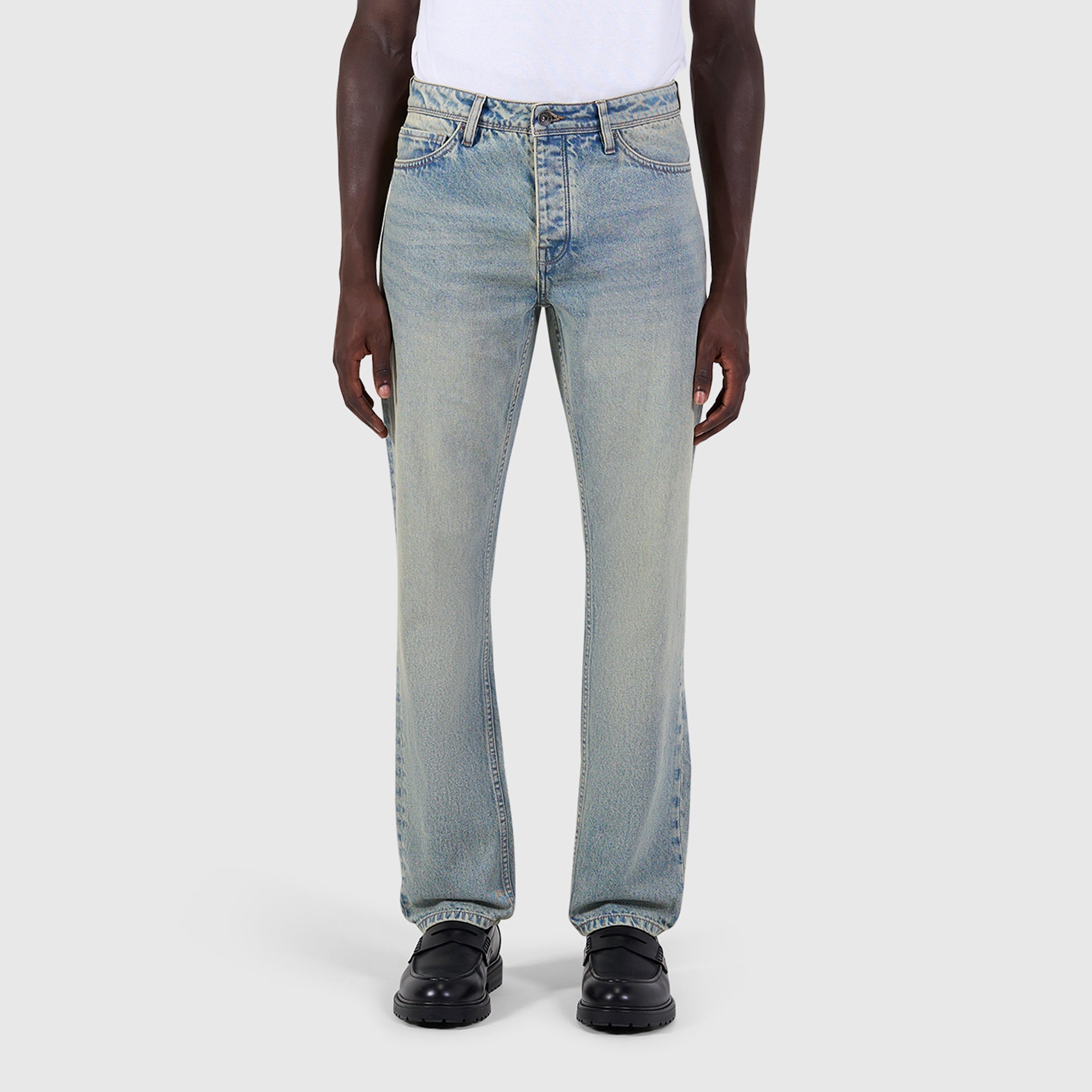 The Eric Regular Fit Jeans | Denim Blue Green