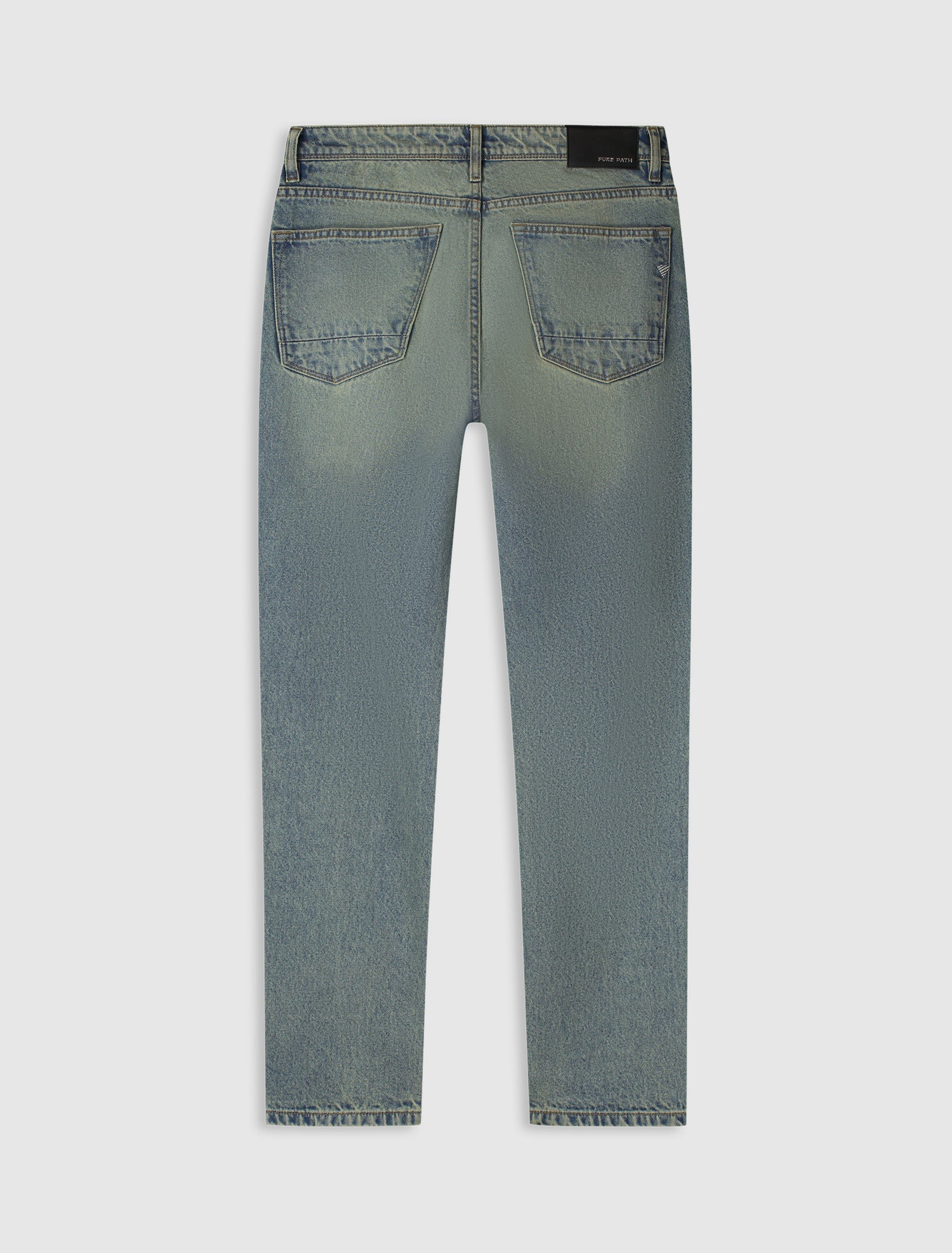 The Eric Regular Fit Jeans | Denim Blue Green
