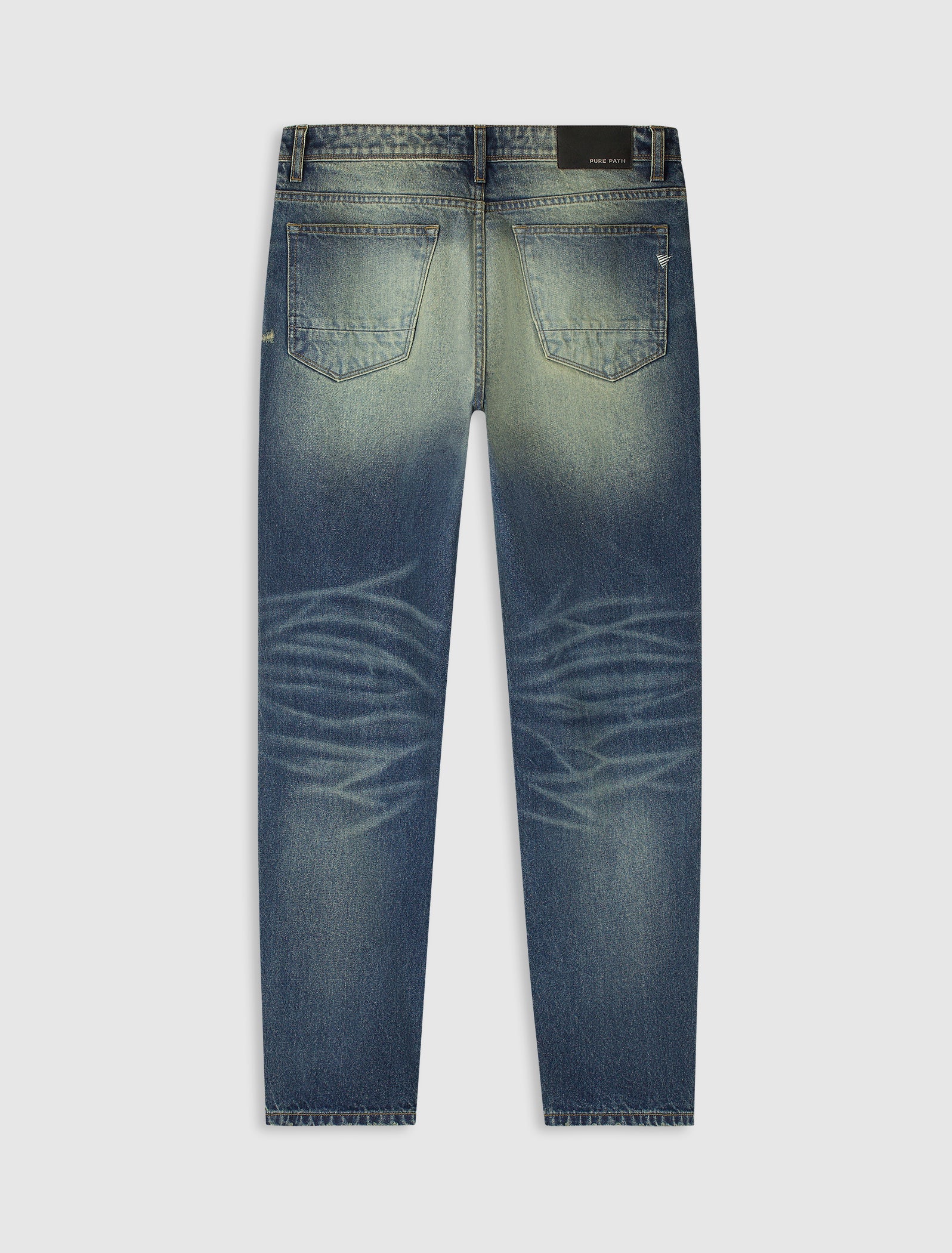 The Aiden Loose Fit Jeans | Denim Blue Green