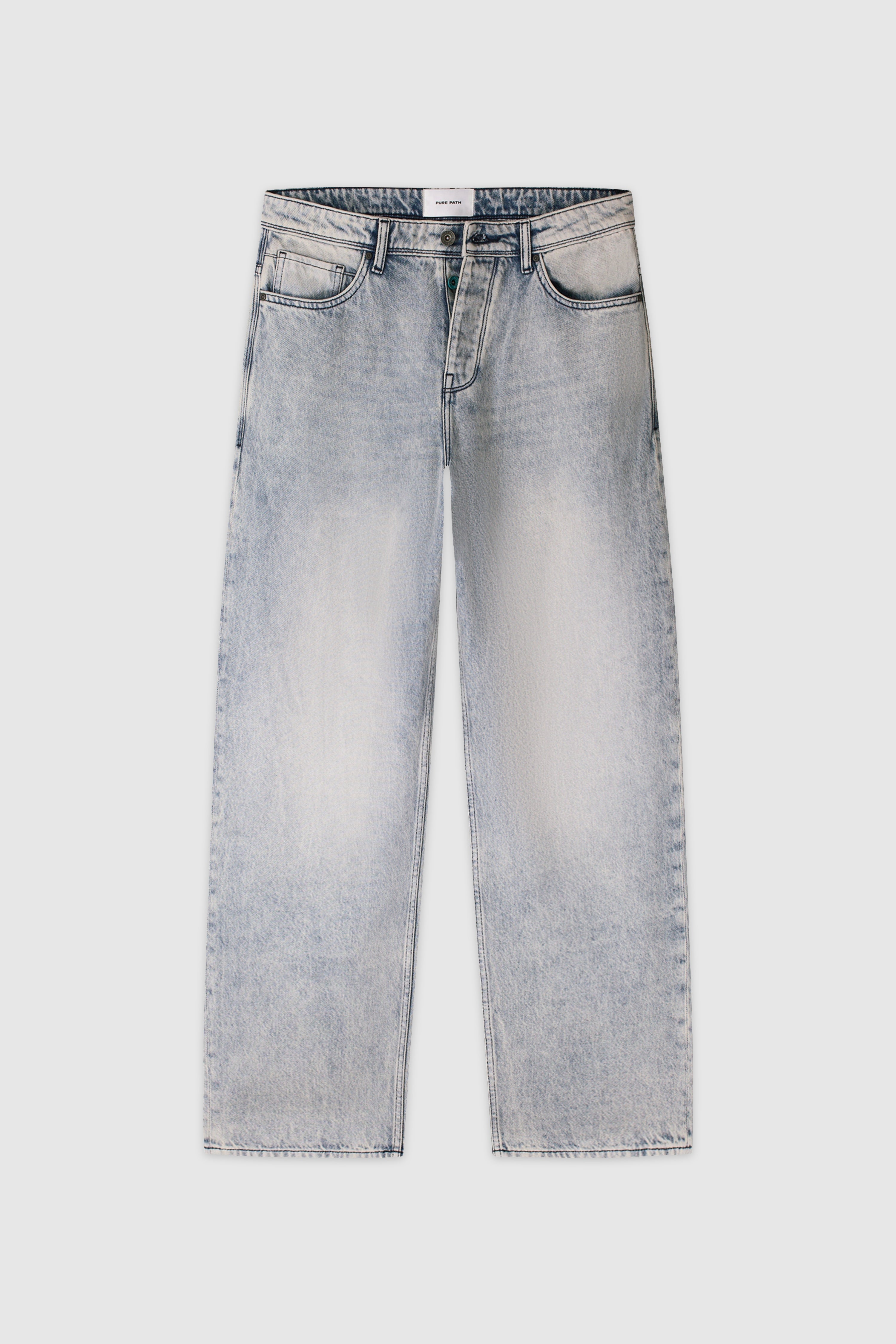 The Chase Loose Fit Jeans | Denim Blue Green