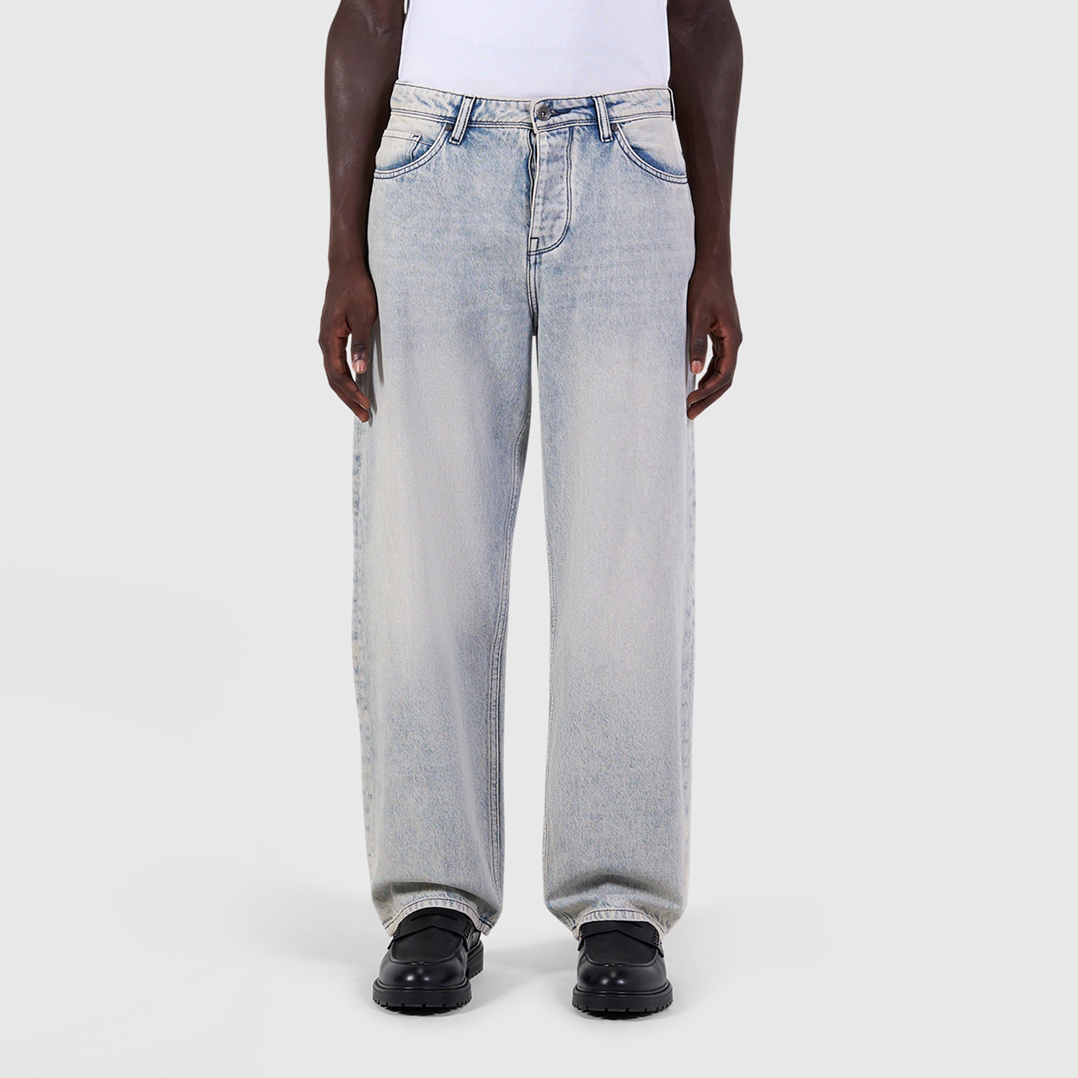 The Chase Loose Fit Jeans | Denim Blue Green