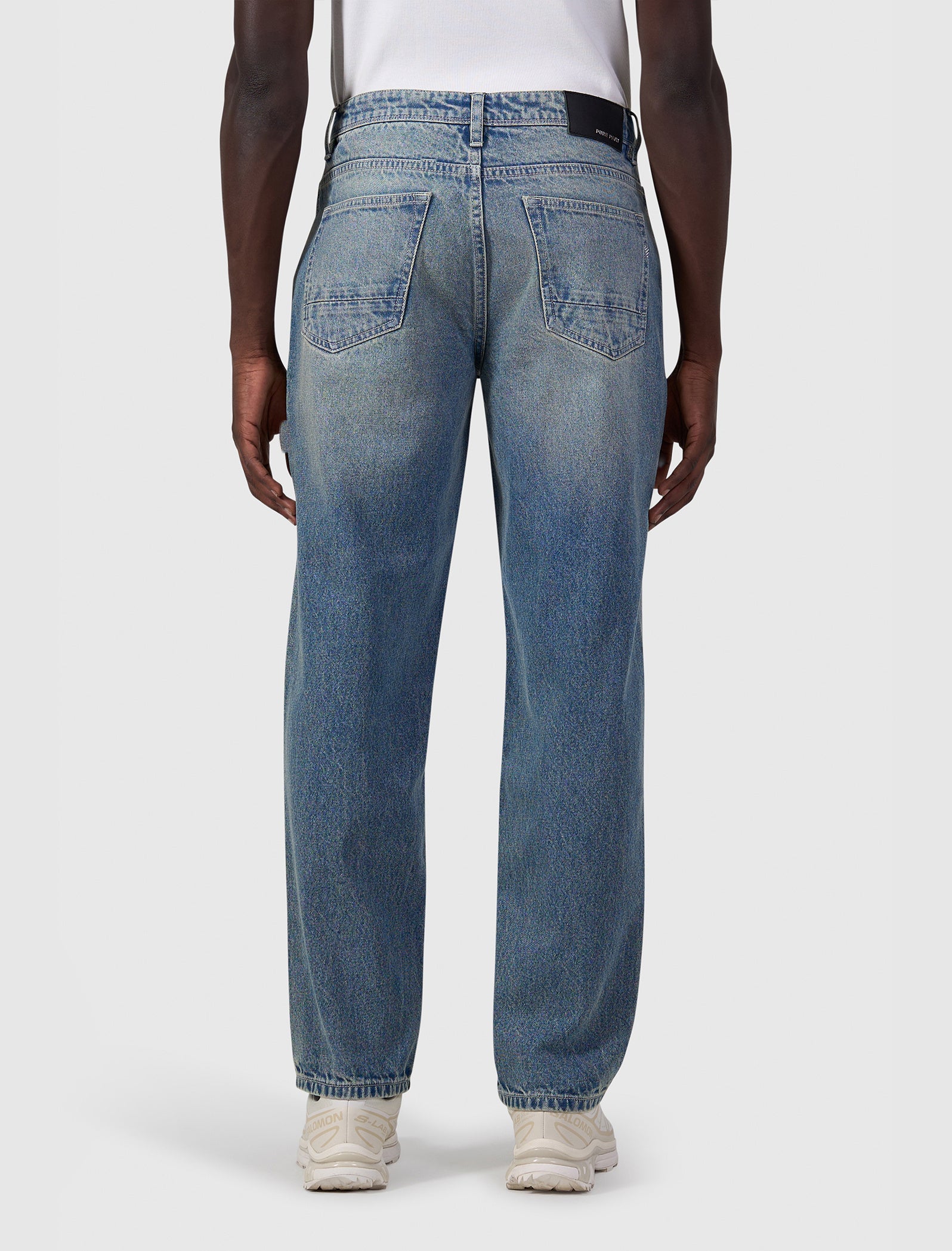 The Aiden Loose Fit Jeans | Denim Mid Blue