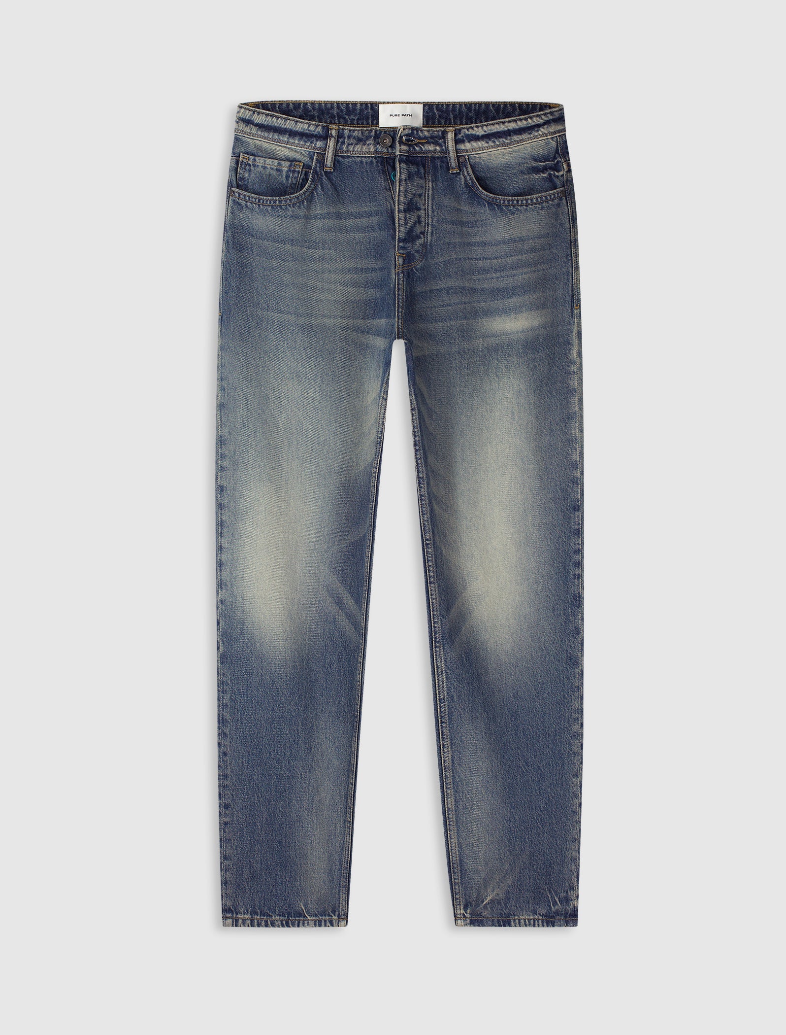 The Chase Loose Fit Jeans | Denim Blue Green