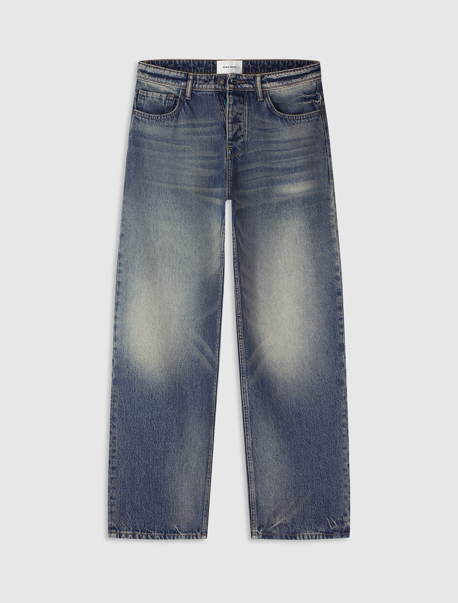 The Chase Loose Fit Jeans | Denim Blue Green