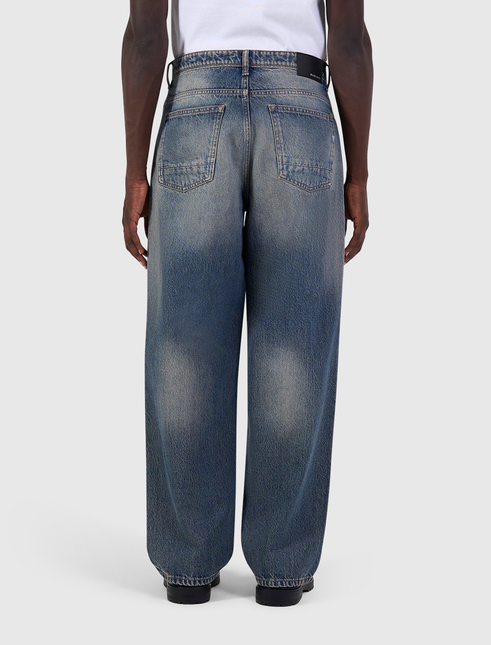 The Chase Loose Fit Jeans | Denim Blue Green