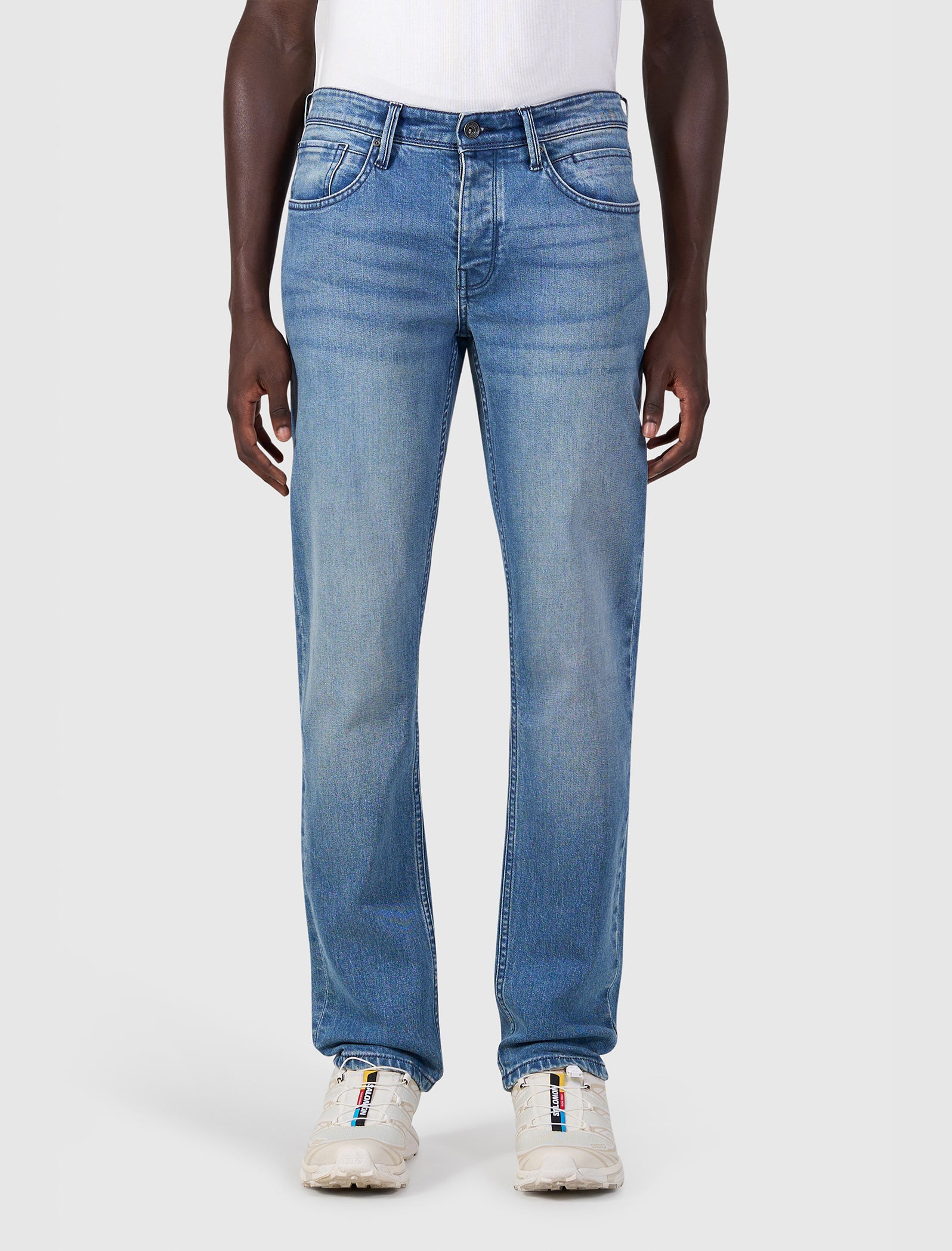 The Ryan Slim Fit Jeans | Denim Mid Blue
