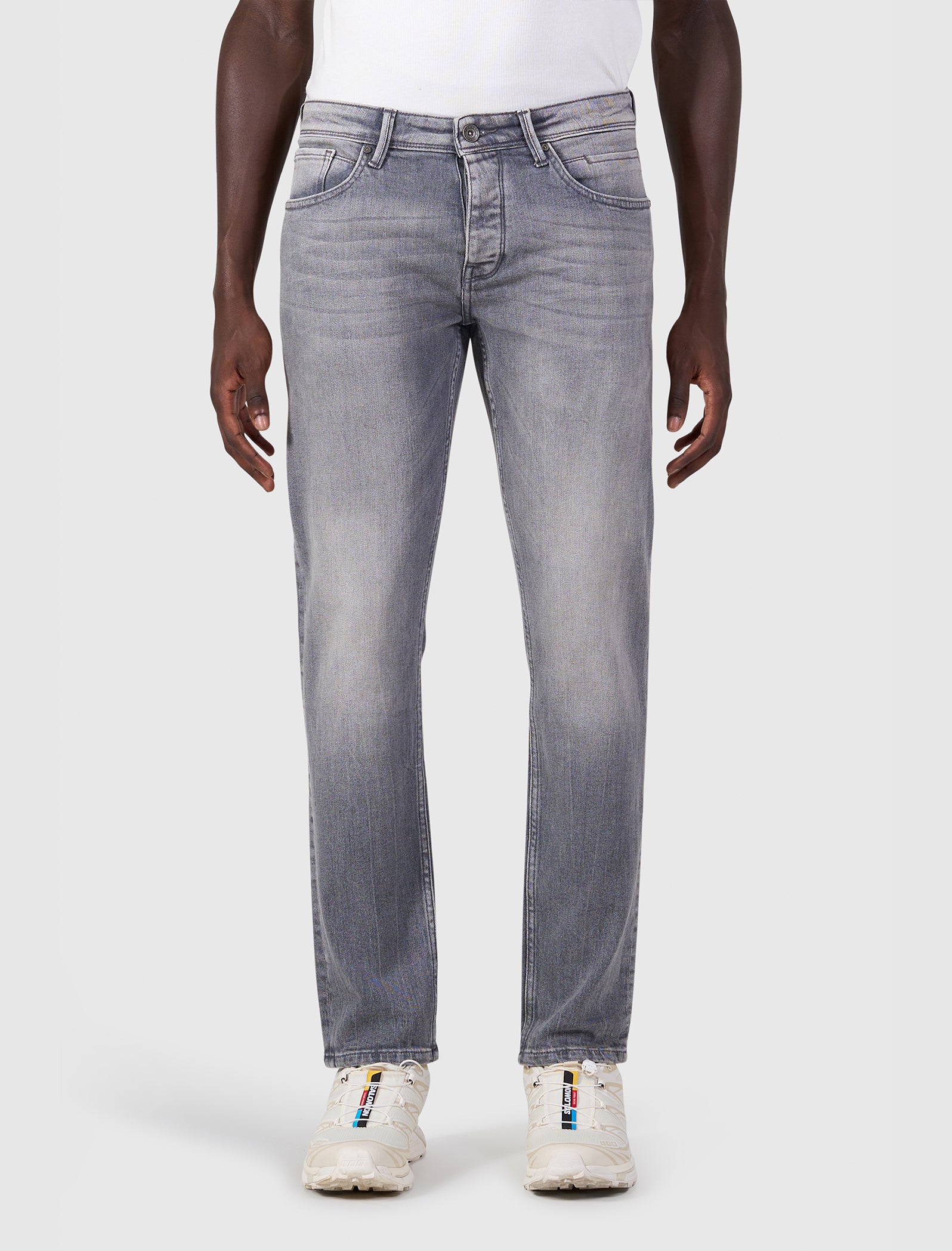 The Ryan Slim Fit Jeans | Denim Mid Grey