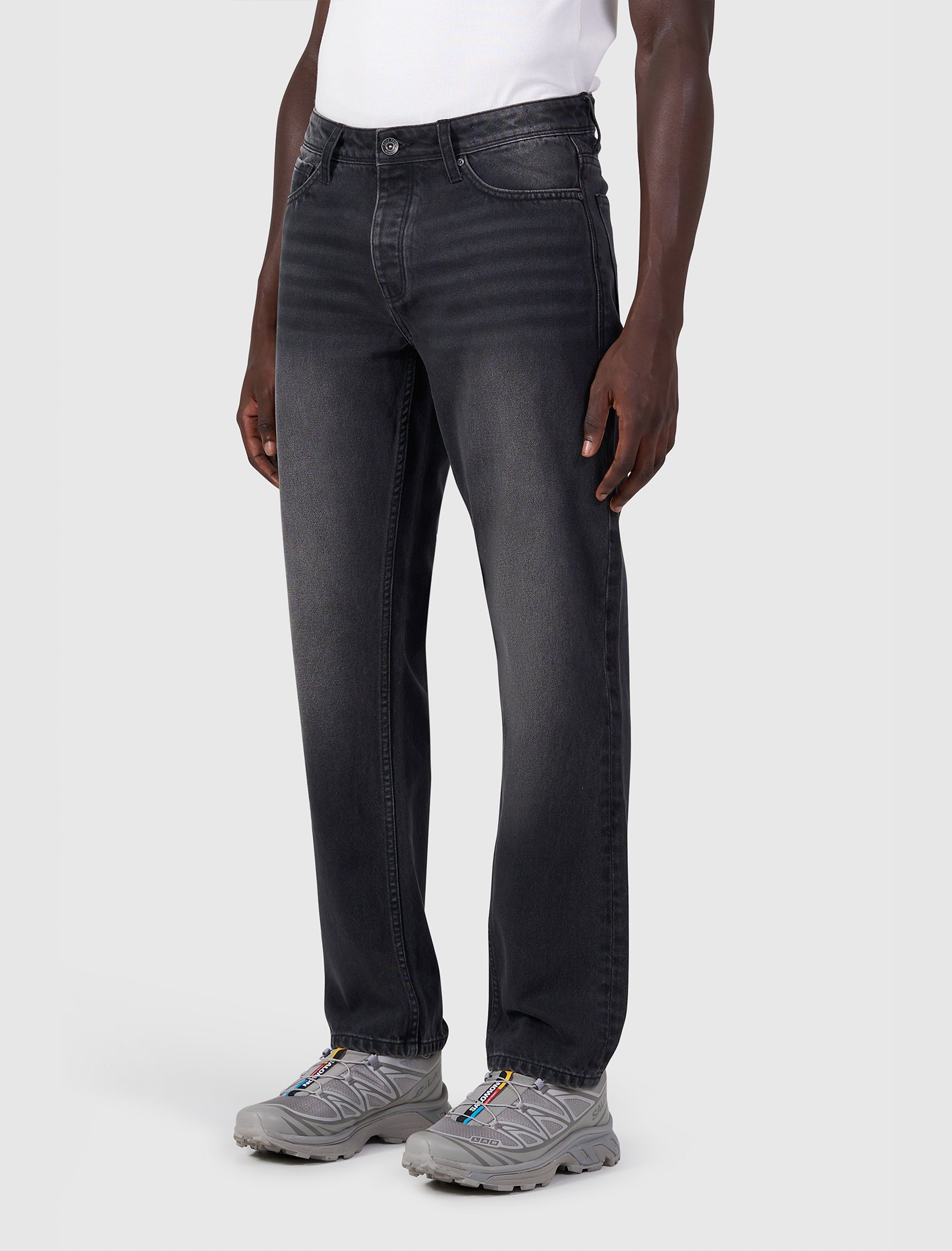 The Eric Regular Fit Jeans | Denim Washed Black