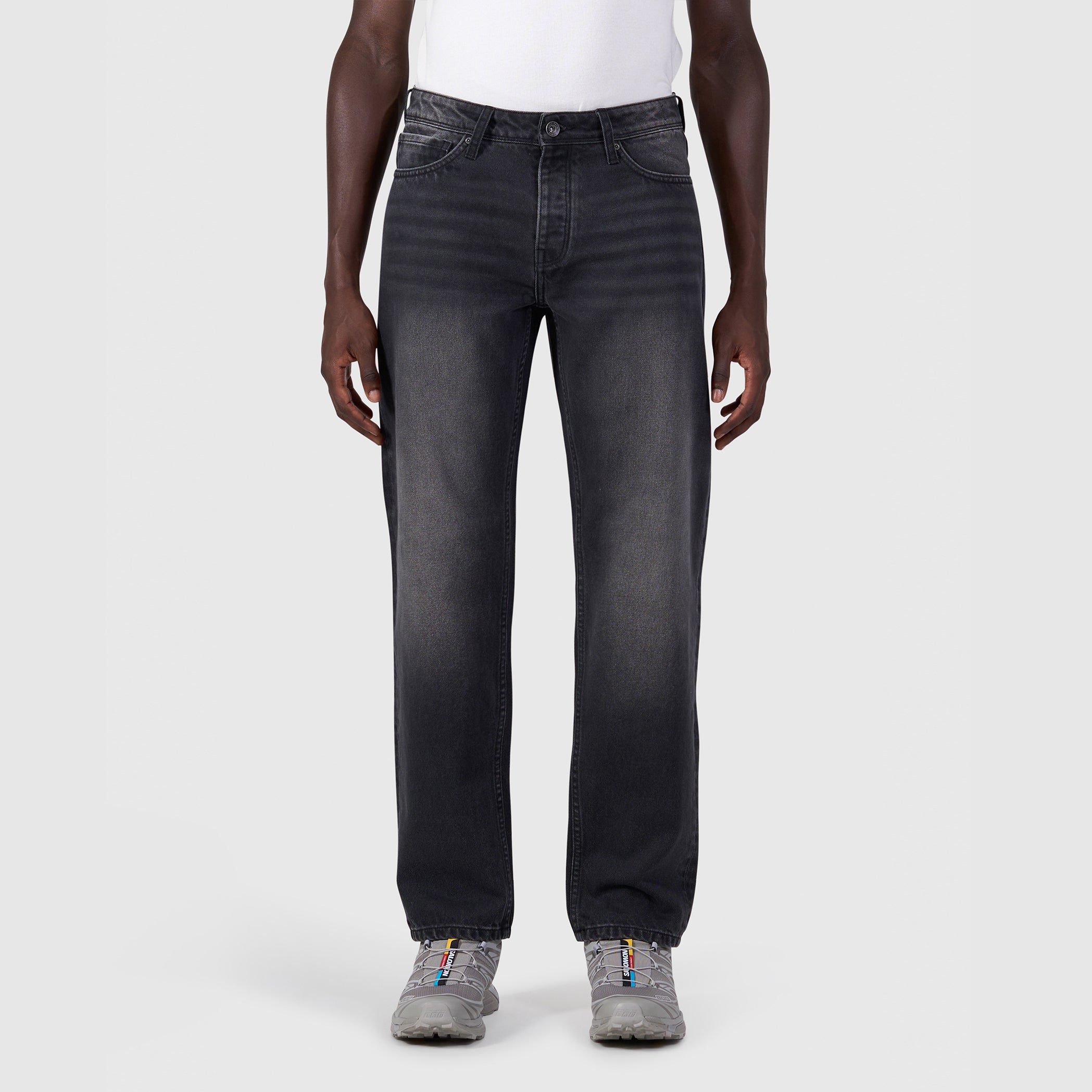 The Eric Regular Fit Jeans | Denim Washed Black