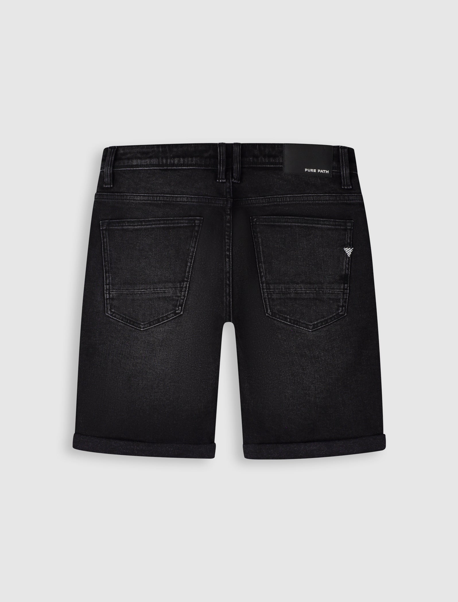 The Miles Slim Fit Short | Denim Dark Grey
