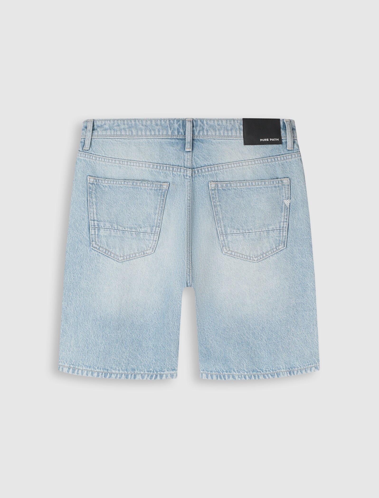 The Owen Regular Fit Short | Denim Light Blue